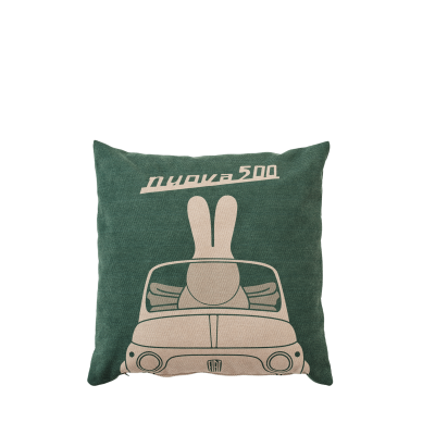 Cushion rabbit in the Air Fiat 500